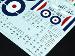 9132060 Bristol F.2b Fighter (Post War) decals (detail)